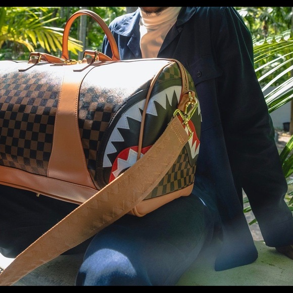 Sprayground Bags Sprayground Henny Air To The Throne Limited Addition Large Duffle Sold Out